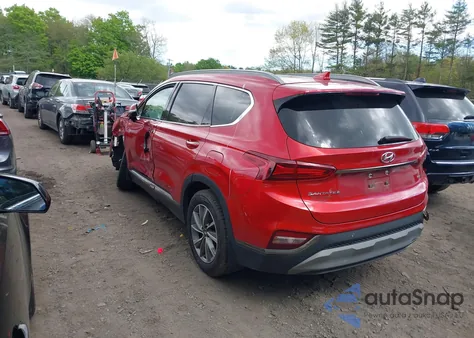 2020 Hyundai Santa Fe Limited from USA, damaged, VIN 5NMS5CADXLH200126